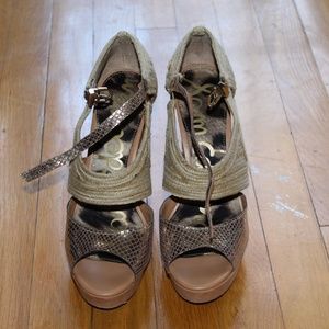 Sam Edelman WEDGES - BARLEY WORN